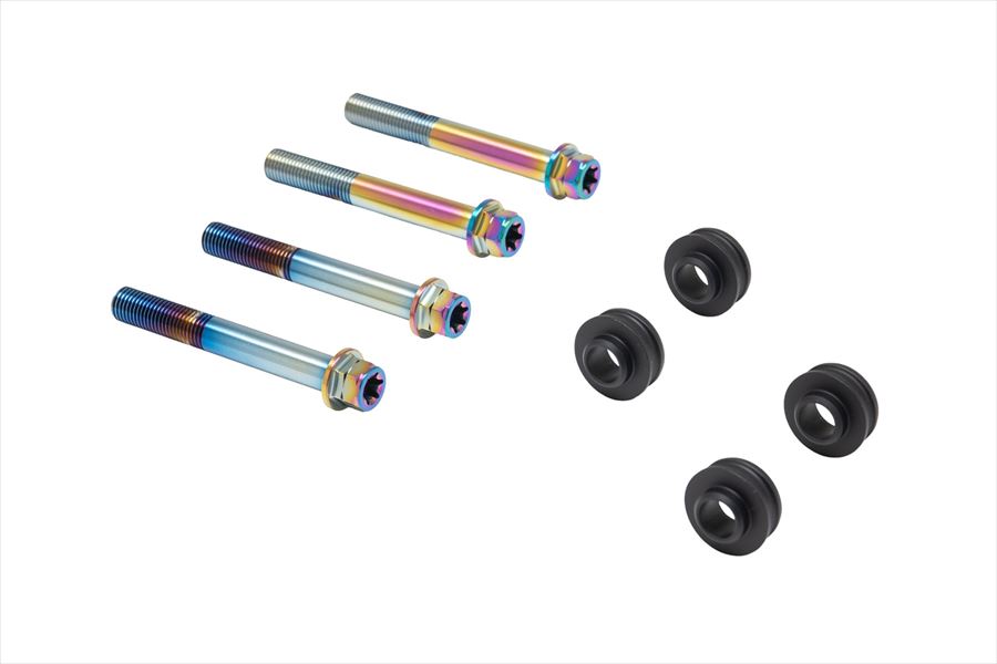 プロト 【4550255891442】 オフセットカラーマウントボルトセット 適合キャリパーB フランジ六角 チタン色 Z900RS/CAFE 18-26 φ300（ノーマル）
