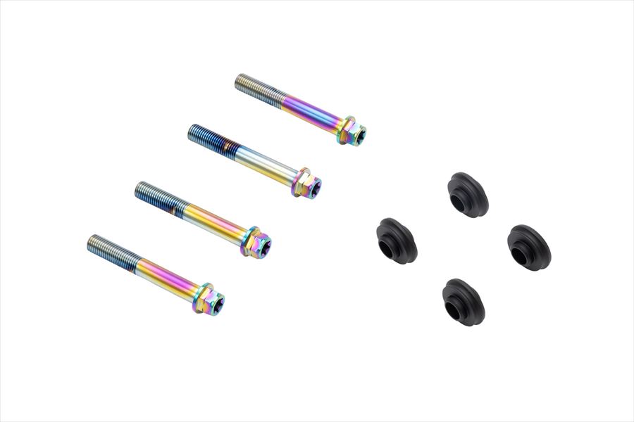 プロト 【4550255943592】 オフセットカラーマウントボルトセット 適合キャリパーB フランジ六角 チタン色 XSR900 16-24 φ298（ノーマル）