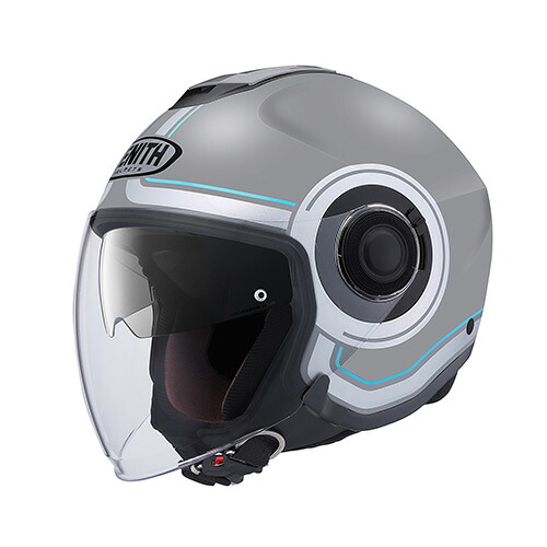 ヤマハ YAMAHA 【4521407278299】 90791-2375W YJ-22II ZENITH グラフィック GF-2 グレー S バイク用ヘルメットSG規格 907912375W｜GLOBAL MOTO