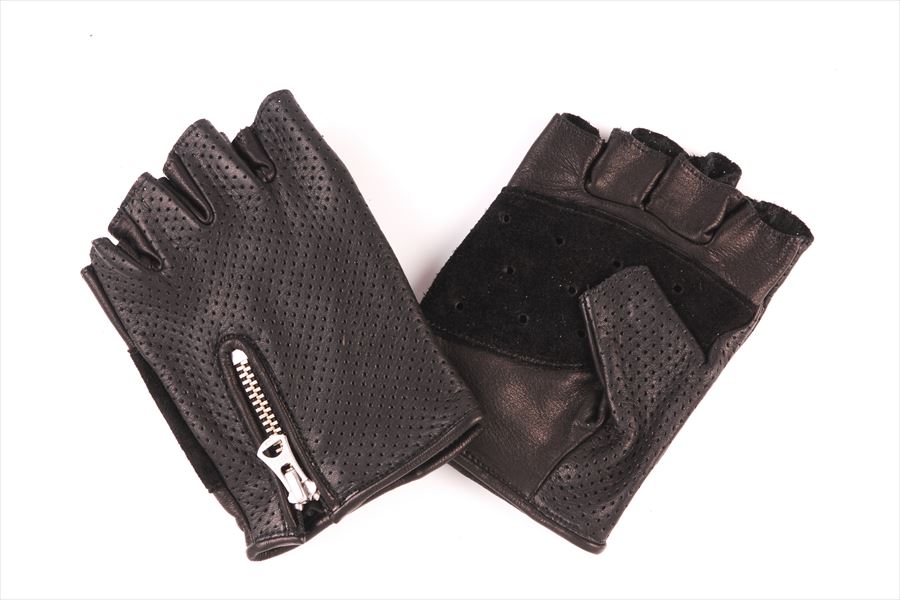 DIN MARKET 【4589975583528】 GGM12-1-2 GMG-12 メッシュ フィンガーレス ブラック Lサイズ