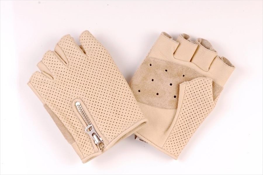 DIN MARKET 【4589975585263】 GGM12-2-0 GMG-12 メッシュ フィンガーレス バニラ Sサイズ