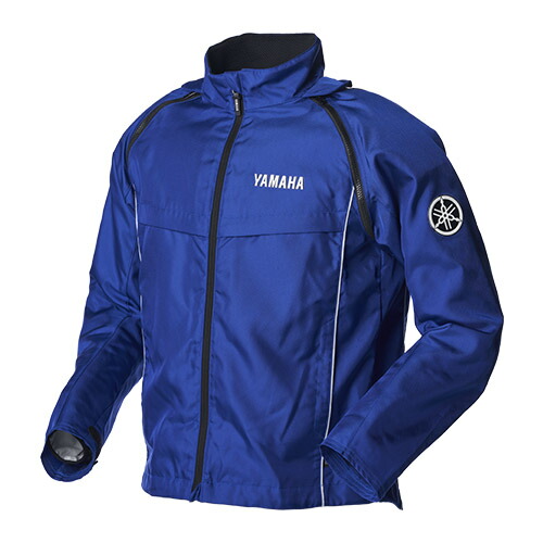 Y'S GEAR YAMAHA 90792-AE36L RY1001 2Wayジャケット ブルー Lサイズ 3シーズンライディングジャケット ソフトプロテクター 安全性 耐摩擦性 YAMAHAロゴ入り