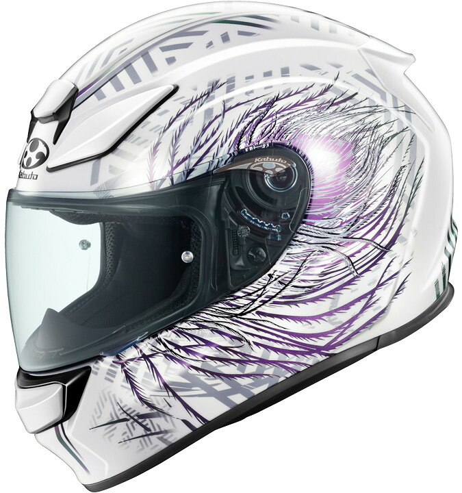 オージーケーカブト OGK Kabuto 【4966094638016】 SHUMA PLUME シューマプルーム ホワイトパープル WHPU Lサイズ 23,908円