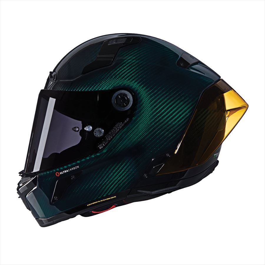 NOLAN(ノーラン) 【4909449649923】 49846 Xシリーズ X-804RS ウルトラカーボン LIQUIDO(GREEN/327) XLサイズ(61-62cm) 49846 DAYTONA(デイトナ) ヘルメット フルフェイス