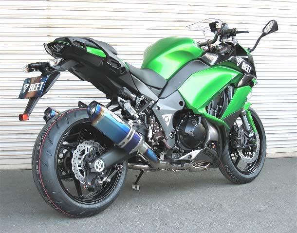 BEET(ビート) 【4582346461098】 ナサート-Evo TYPE2 T2 クリアTI NINJA1000／Z1000 17-国内仕様｜GLOBAL MOTO
