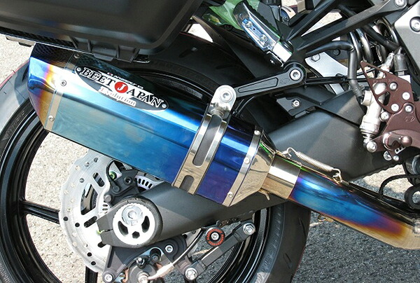 BEET(ビート) 【4582346466147】 ナサート-Evo TYPE2 T2P メタルBLK NINJA1000ABS 17-19パニアケース対応｜GLOBAL MOTO