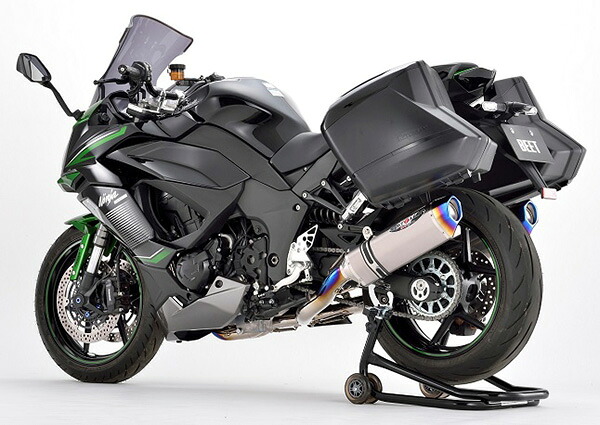 BEET(ビート) 【4582346469438】 ナサート-Evo TYPE2 T2P メタルBLK Ninja1000SX 23-パニアケース対応｜GLOBAL MOTO