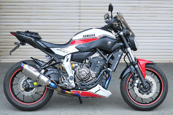 BEET(ビート) 【4582346466192】 ナサート-Evo TYPE2 メタルBLK MT-07 14-17｜GLOBAL MOTO