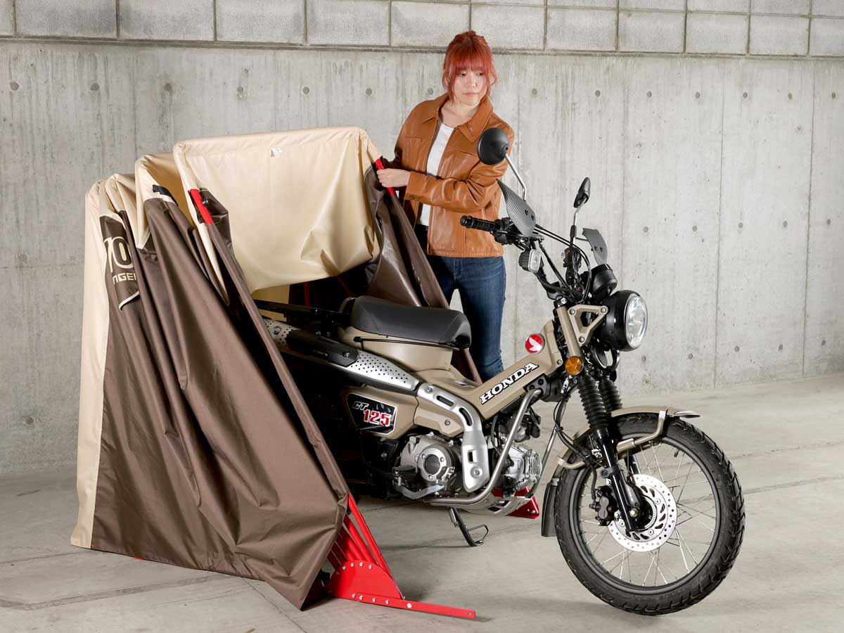 【メーカー直送】ドッペルギャンガー 【4571697232105】 BIKE SHELTER 3 バイクシェルター3 ブラウン 21,867円