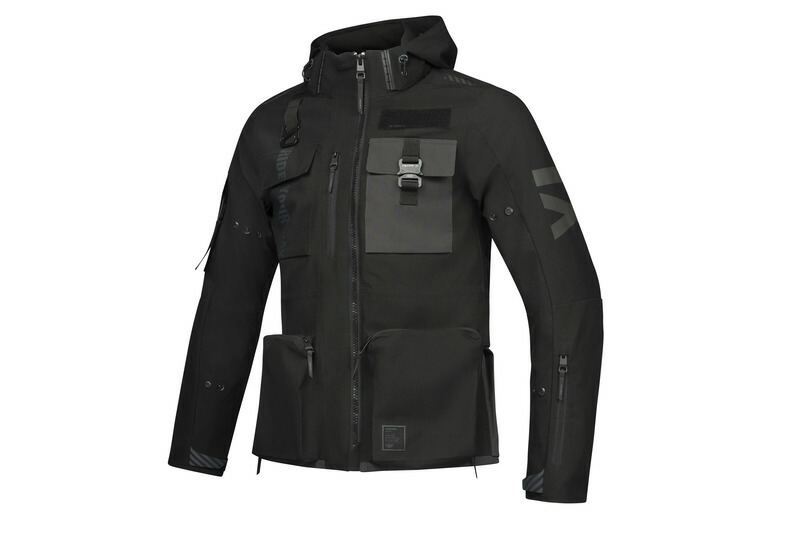 IXON(イクソン) 【3661615658108】 M-NIGHT WP A (BLACK/ANTHRACITE/WHITE) 3XLサイズ ブラック|GLOBAL MOTO