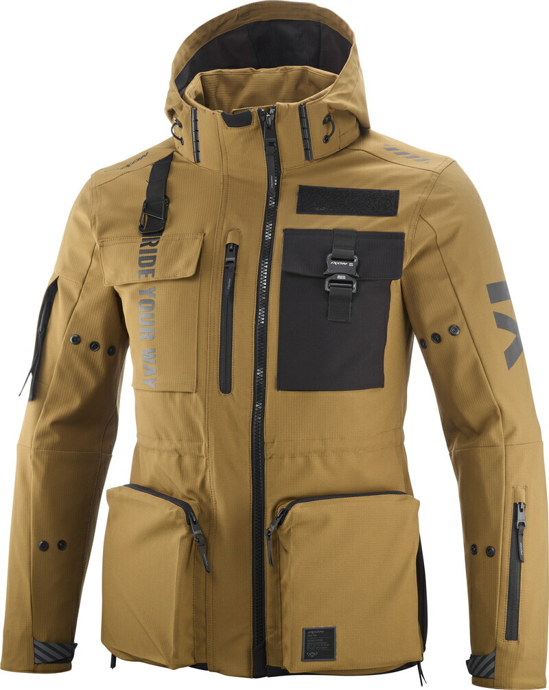 IXON（イクソン） 【3661615774853】 M-NIGHT WP A (CAMEL/BLACK) XLサイズ キャメル/ブラック｜GLOBAL MOTO