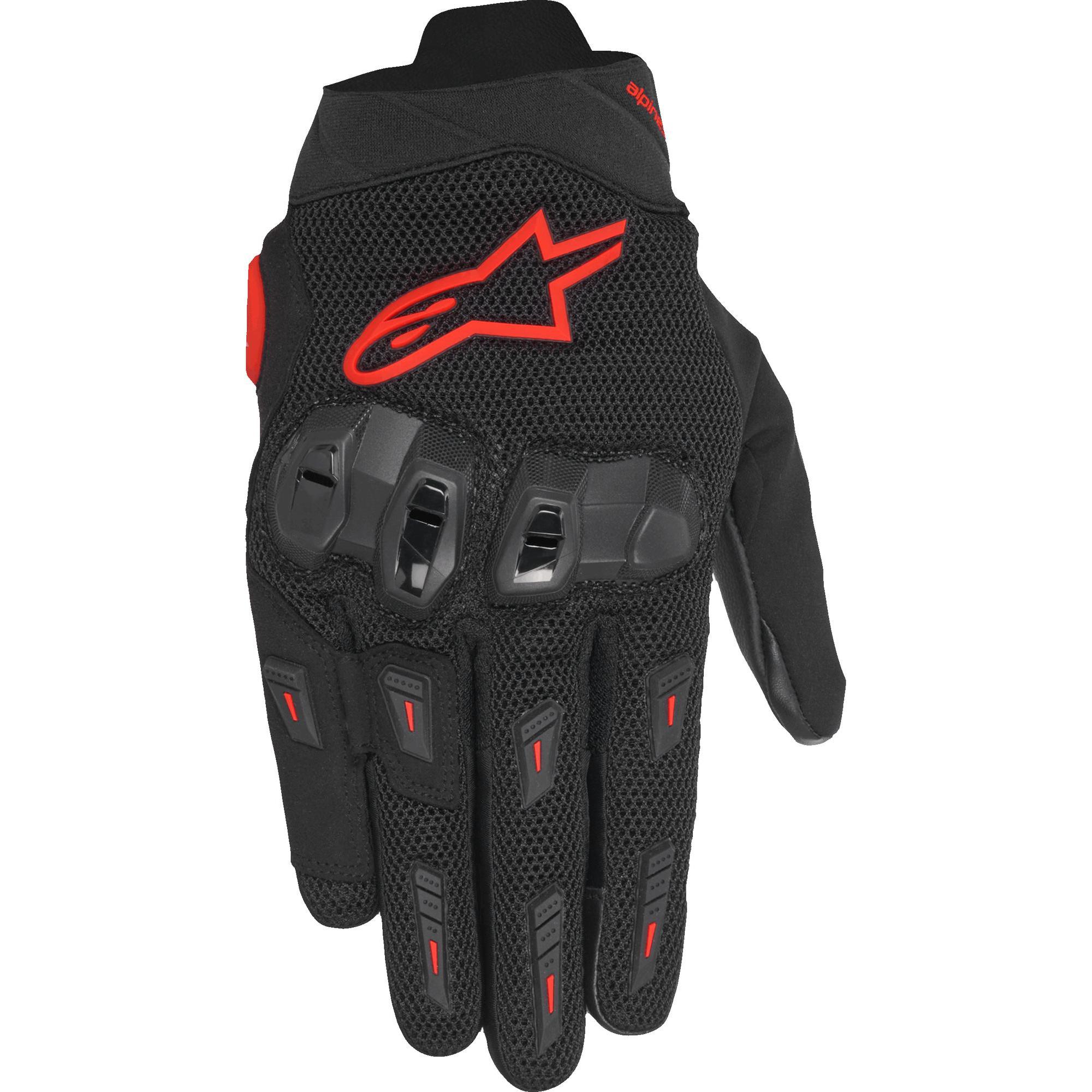アルパインスターズ 【8059347530413】 SP X 5 AIR GLOVE : 1030 BLACK RED FLUO : XL｜GLOBAL MOTO
