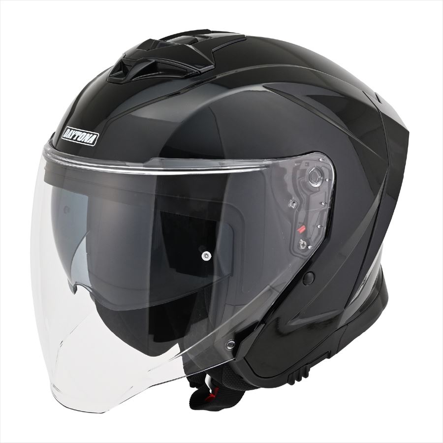 DAYTONA(デイトナ) 【4909449655405】 61069 DN-006SJ ジェットヘルメット ブラック Lサイズ(59-60cm) SG規格 高強度ABS スポーツ設計 インナーバイザー / スピーカーホール 装備 DN-006SJ 61069