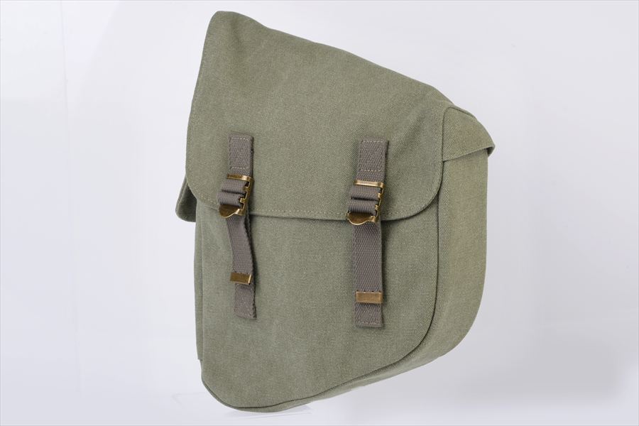 DIN MARKET 【4589975585775】 ADIN043-3 Canvas Rigid Bag アーミーグリーン