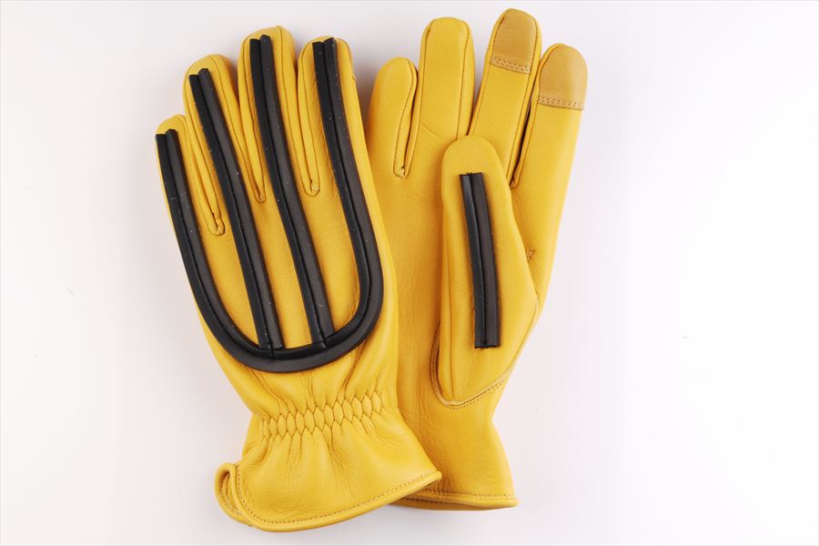 DIN MARKET 【4589975585645】 GGM16-5-4 GMG-16 VMX GLOVE ゴールド/ブラック XLサイズ
