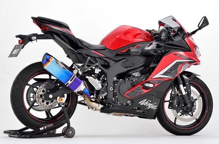 BEET(ビート) 【4582346469704】 ナサート-Evo TYPE2 ブルーTI ZX-25R SE 8BK-ZX250H｜GLOBAL MOTO