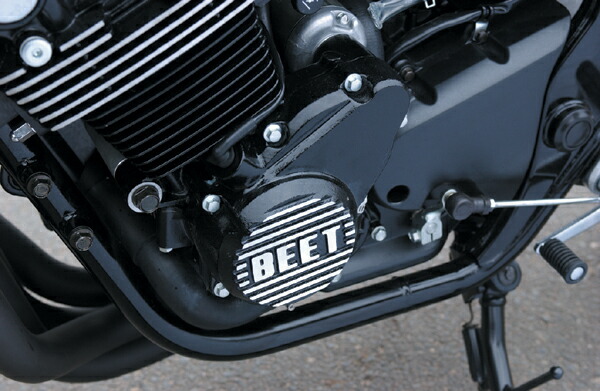 BEET(ビート) 【4582346454427】 スターターカバー ブラック CB400F97-／VTECH