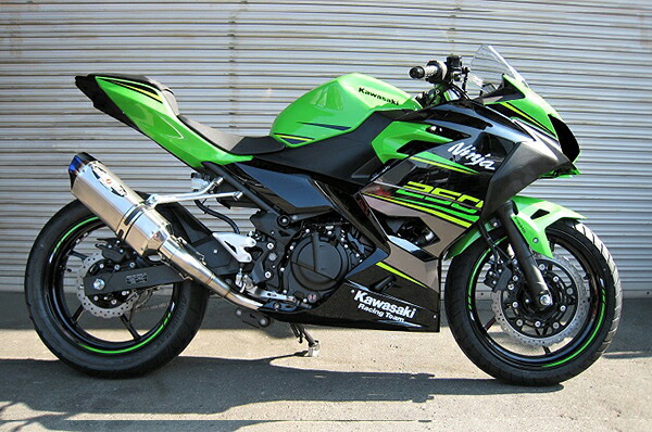 BEET(ビート) 【4582346464730】 ナサートR-Evo TYPE2 ブルーTI NINJA250／400 18- チタンレーシングマフラー