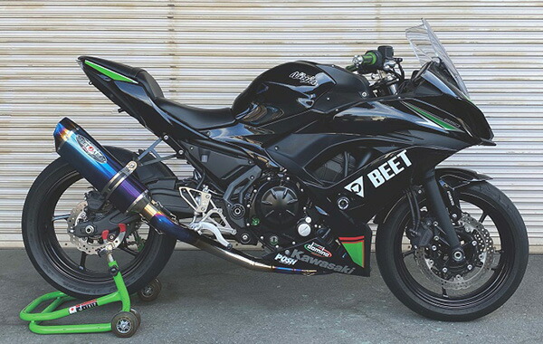 BEET(ビート) 【4582346473374】 ナサートR-EvoSET TYPE2 ブルーTI NINJA650 17-