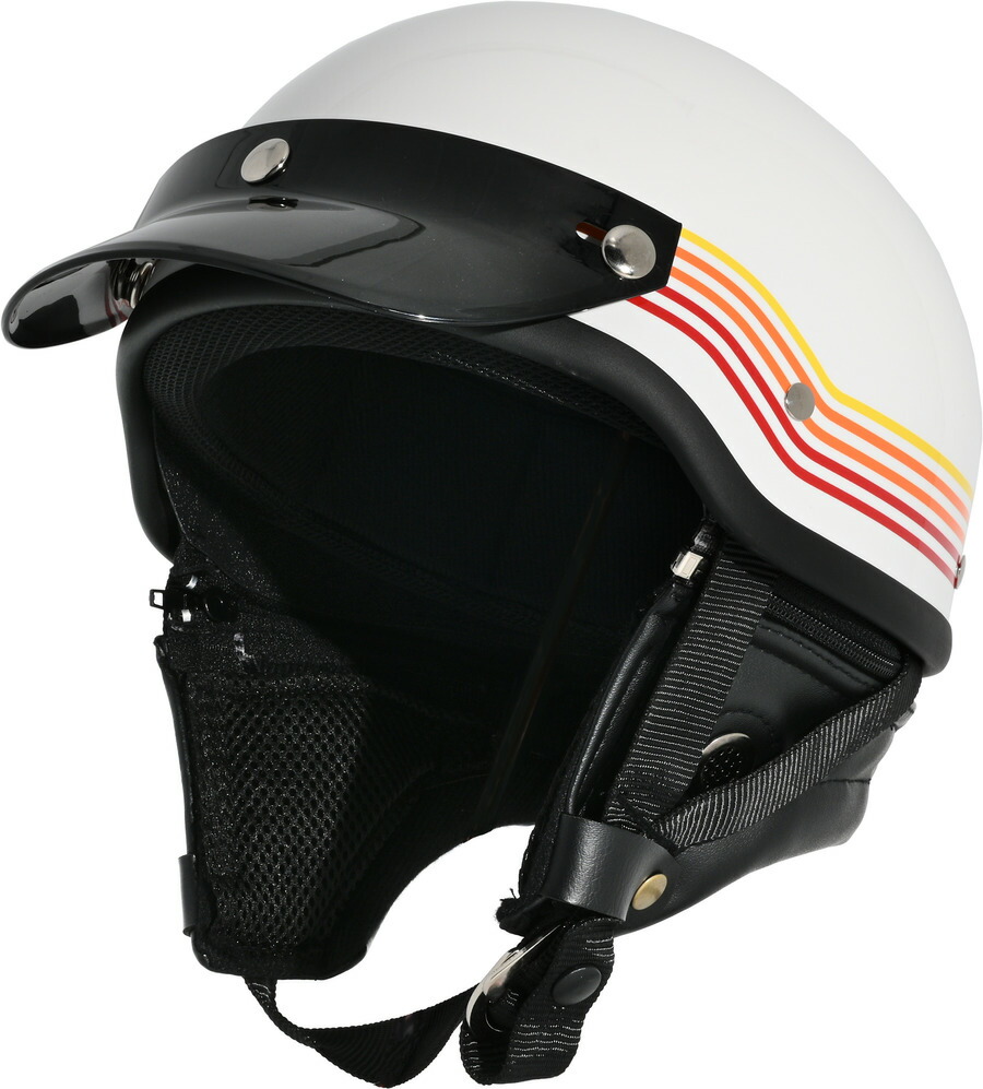 MARUSHIN(マルシン工業) 【4980579006152】 MCH5 MZ-HALF STRIPE WH/YE/OR　オレンジストライプWH