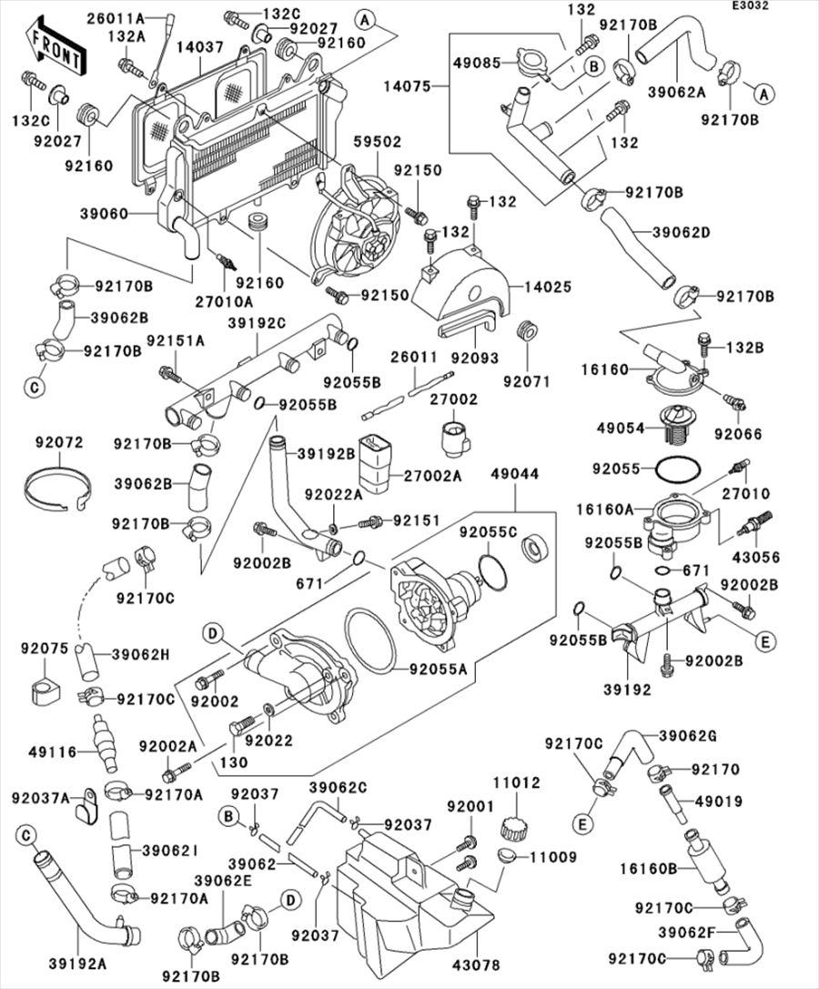 Kawasaki カワサキ 純正部品 27010-1036 スイッチ