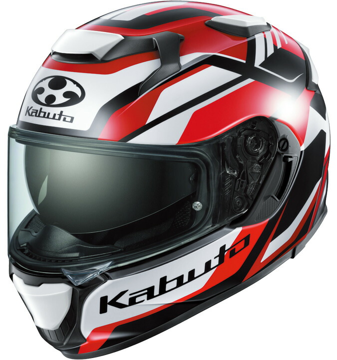 OGK KABUTO オージーケーカブト 【4966094643799】 KAMUI 5 GRAVIX ブラックレッド XLサイズ 61-62 カムイ・5 グラヴィクス バイク用 ヘルメット