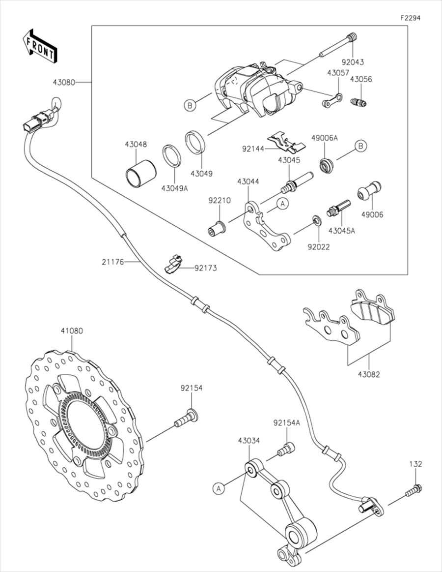 Kawasaki カワサキ 純正部品 21176-0856 センサー、スピード、RR