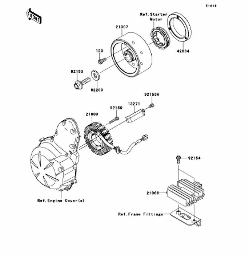 Kawasaki カワサキ 純正部品 21066-0033 レギュレータ(ボルテージ) 11,683円