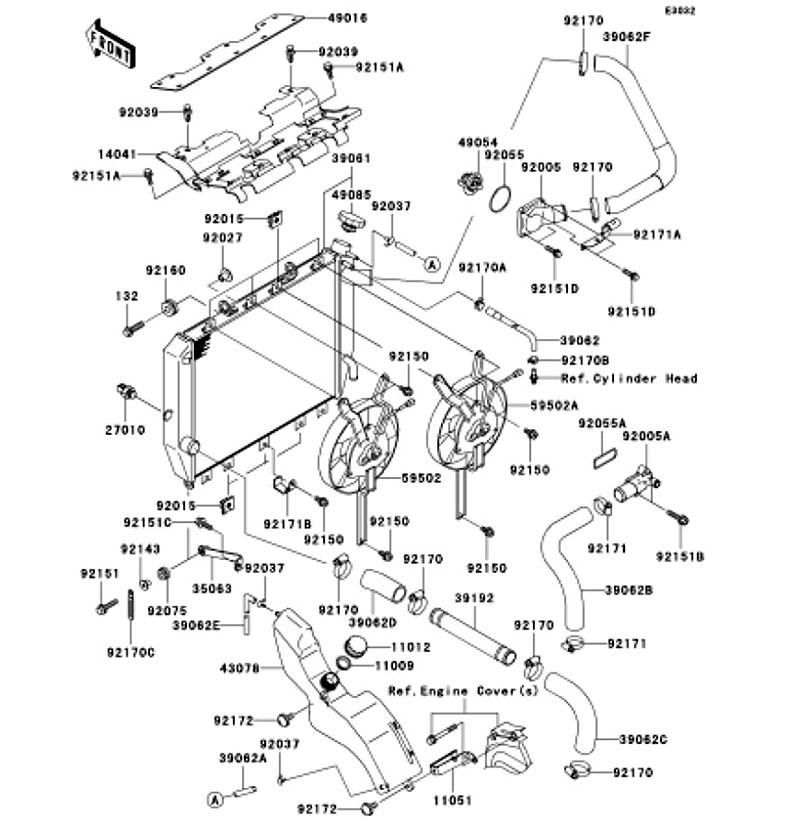 Kawasaki カワサキ 純正部品 27010-1443 スイッチ