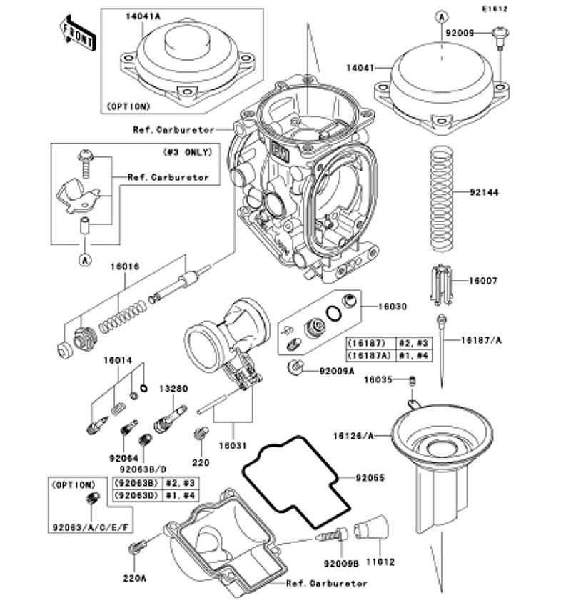 Kawasaki カワサキ 純正部品 16031-1080 フロート