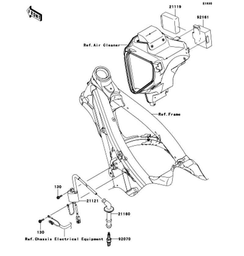 Kawasaki カワサキ 純正部品 21119-0074 イグナイタ