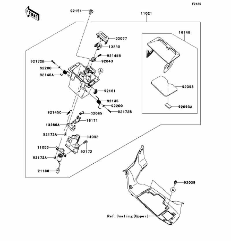 Kawasaki カワサキ 純正部品 21188-0009 ソレノイド
