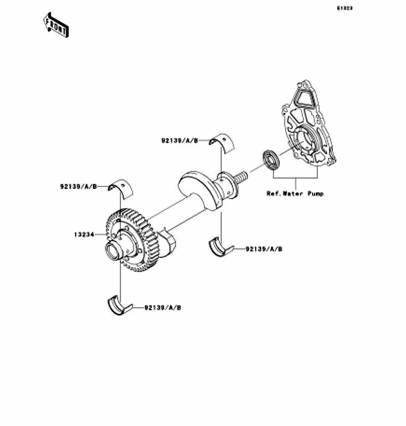 Kawasaki カワサキ 純正部品 13234-0605 シャフトコンプ、バランサ 27,240円