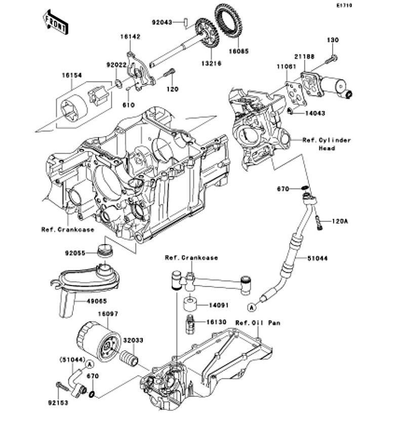 Kawasaki カワサキ 純正部品 16085-0138 ギヤ