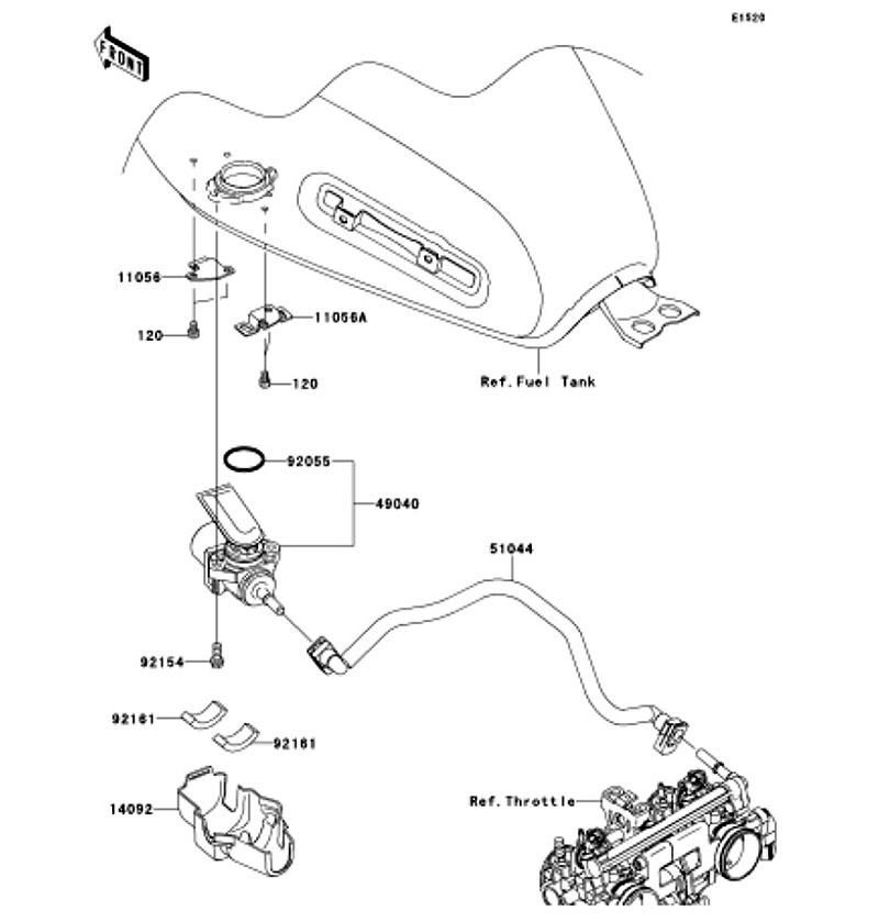 Kawasaki カワサキ 純正部品 49040-0742 ポンプ(フユ-エル)
