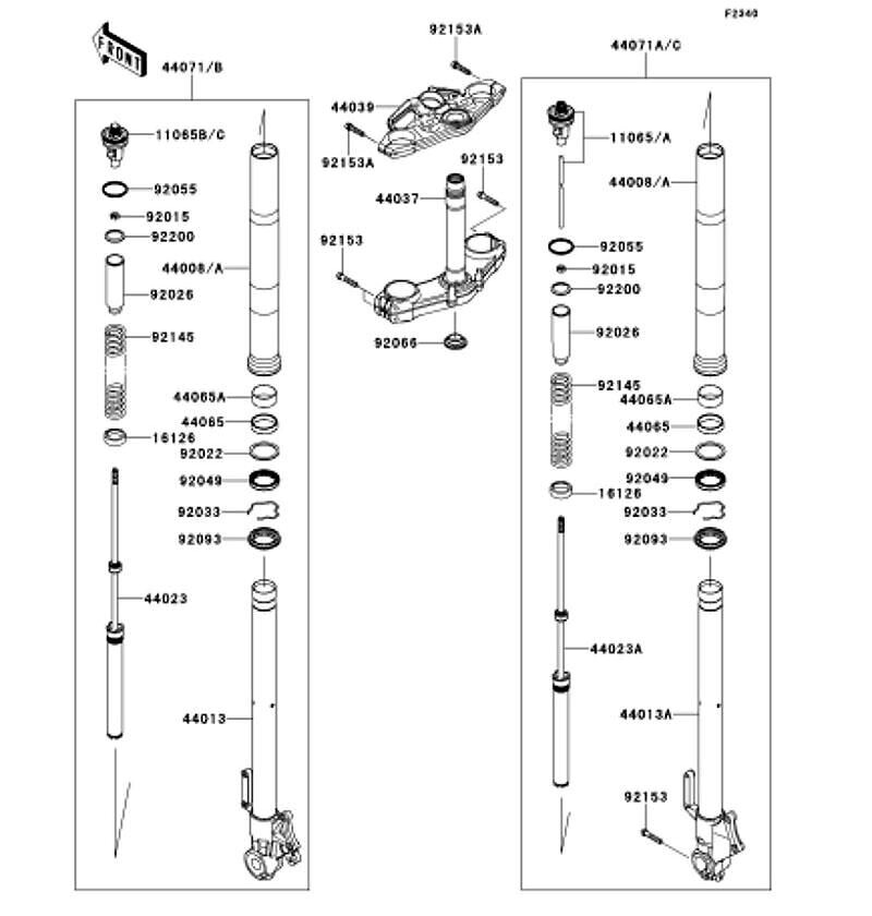 Kawasaki カワサキ 純正部品 11065-0759-39J キャップ、グレー