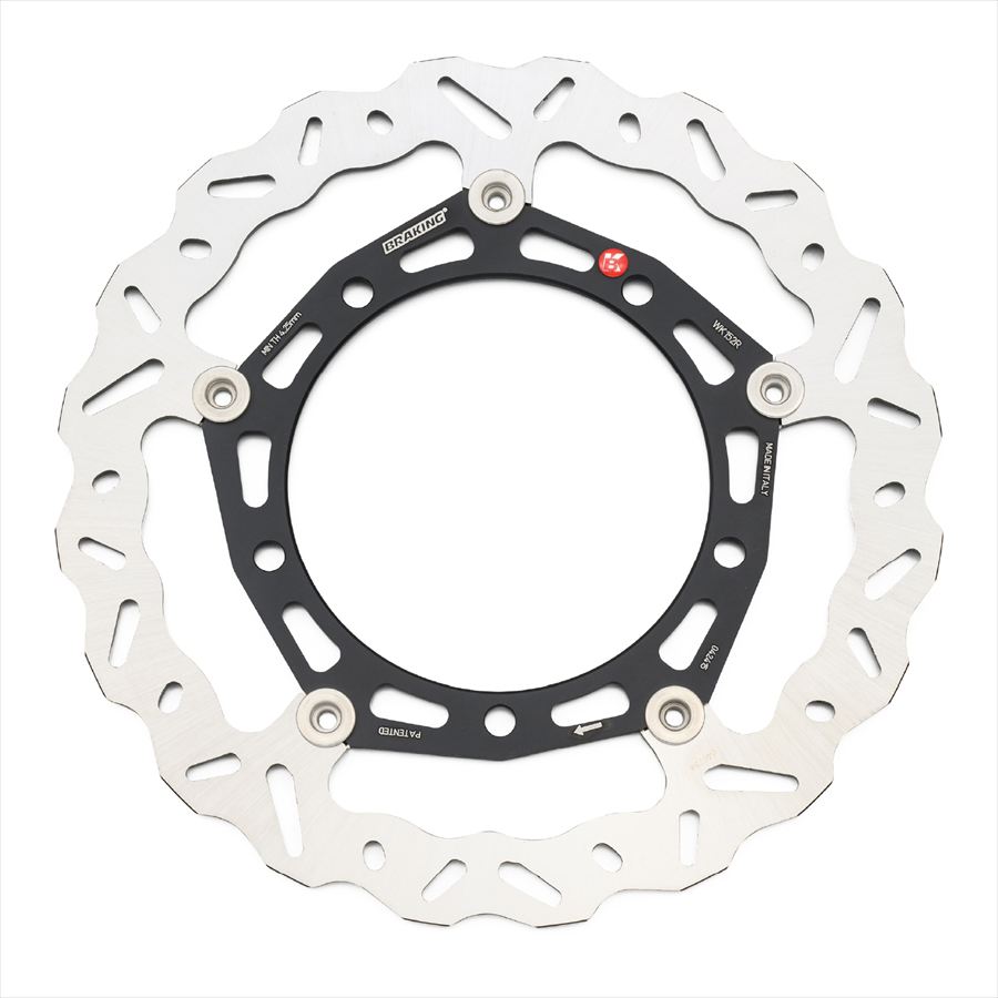 BRAKING(ブレーキング) 【4909449676882】 65584 ディスクローター Z900RS/CAFE Z650RS フロント右側専用 WK152R バイク ウェーブデスク 65584 DAYTONA(デイトナ)