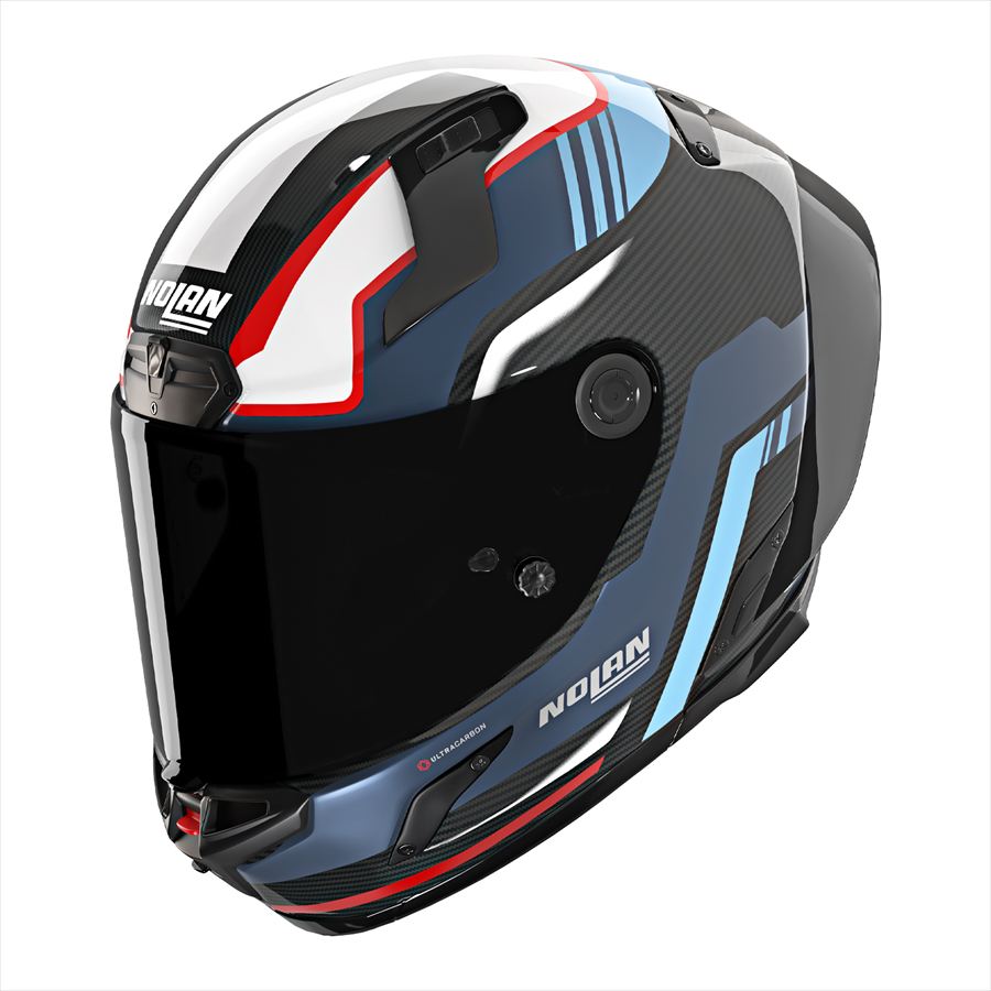 NOLAN(ノーラン) 【4909449670583】 64068 X-804RS ウルトラカーボン PIEGA(BLUE/366) Mサイズ(57-58cm) ヘルメット フルフェイス Xシリーズ 64068