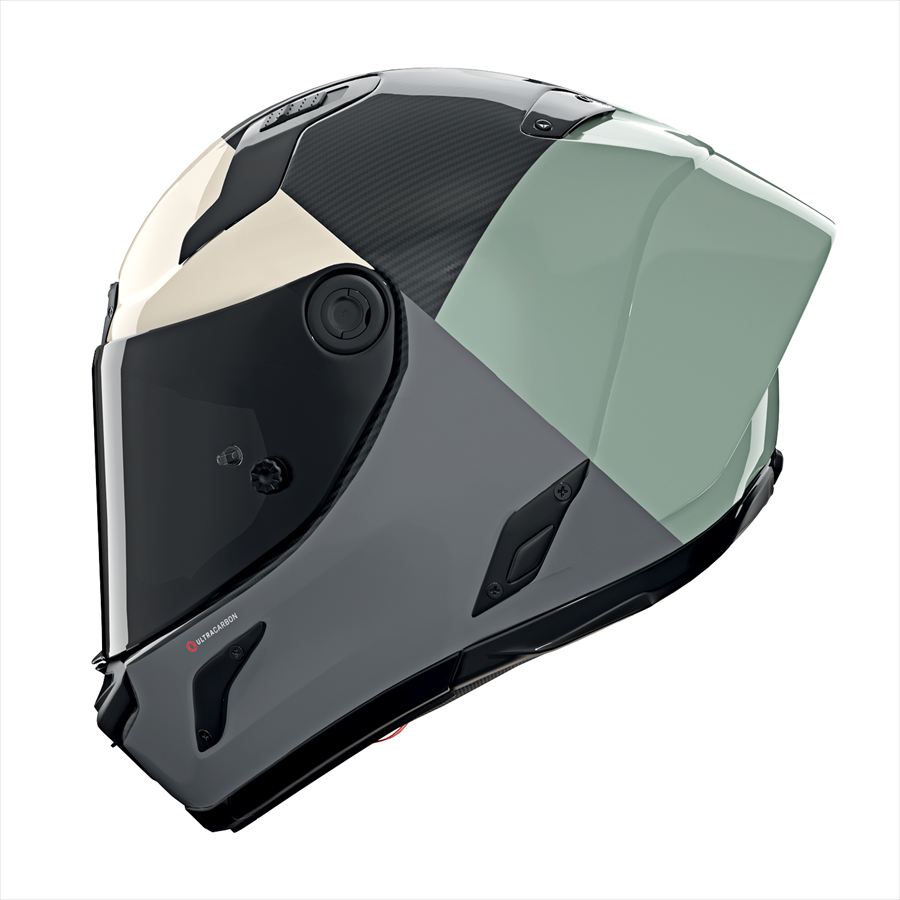 NOLAN(ノーラン) 【4909449669860】 64240 X-804RS ウルトラカーボン BLOCCO(IVORY/370) Mサイズ(57-58cm) ヘルメット フルフェイス Xシリーズ 64240