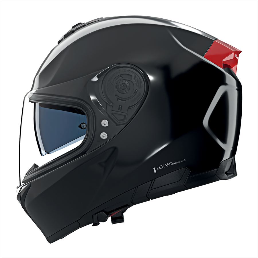 NOLAN(ノーラン) 【4909449670118】 64394 N80-8 NOBILE(BLACK/RED/355) Mサイズ(57-58cm) ヘルメット フルフェイス 64394