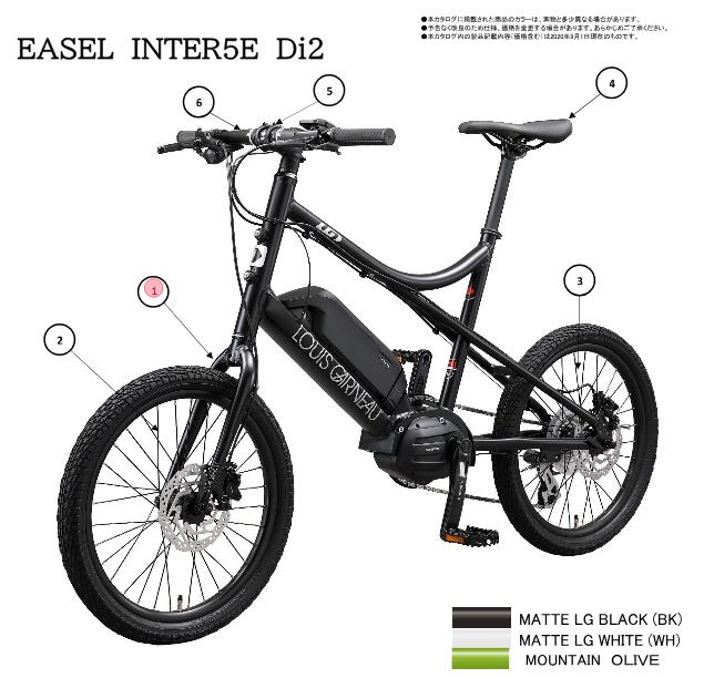 asahi (アサヒ) 【4582590927043】 132896000 LOUIS GARNEAU(ルイガノ) EASEL-5E(AK) フロントホーク (MATTE LG BLACK) (補修パーツ) 11,937円