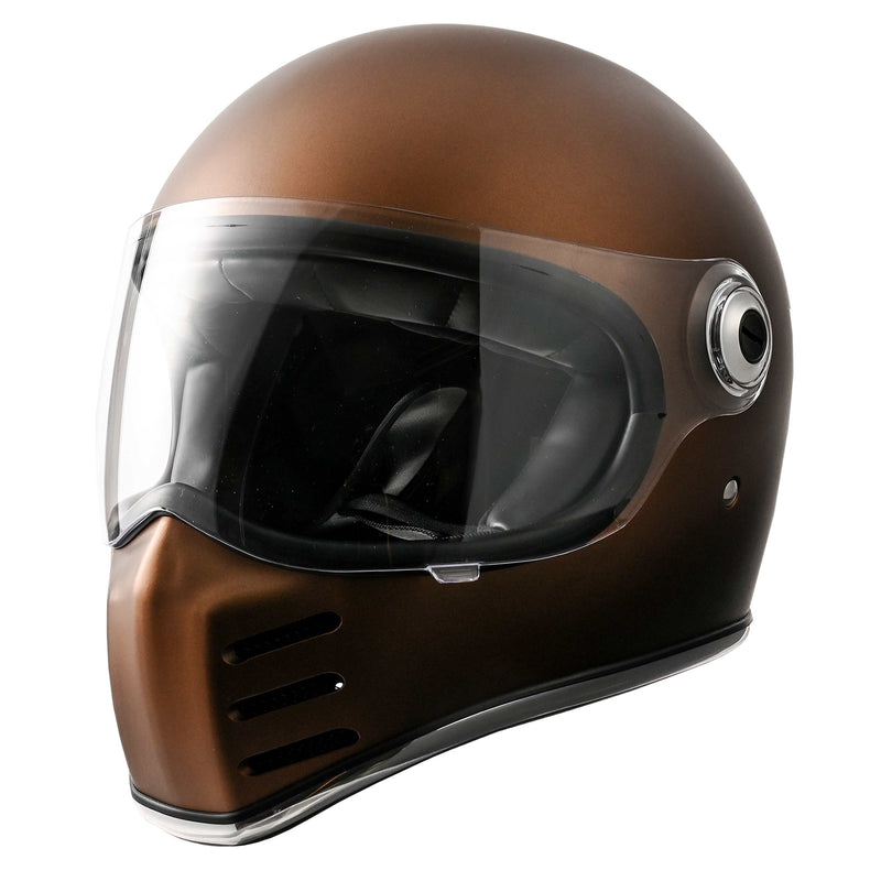 7月上旬入荷予定 RIDEZ ライズ 【4527625127708】 RIDEZ X HELMET MATT BROWN/SOLID EDITION M|GLOBAL MOTO