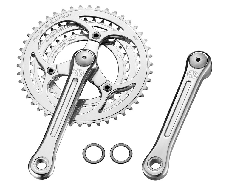 4589840147909 ENE CICLO クランクセット CHAINWHEEL トリプル 46/34/30T 170mm 【ヨシガイ】 |GLOBAL MOTO