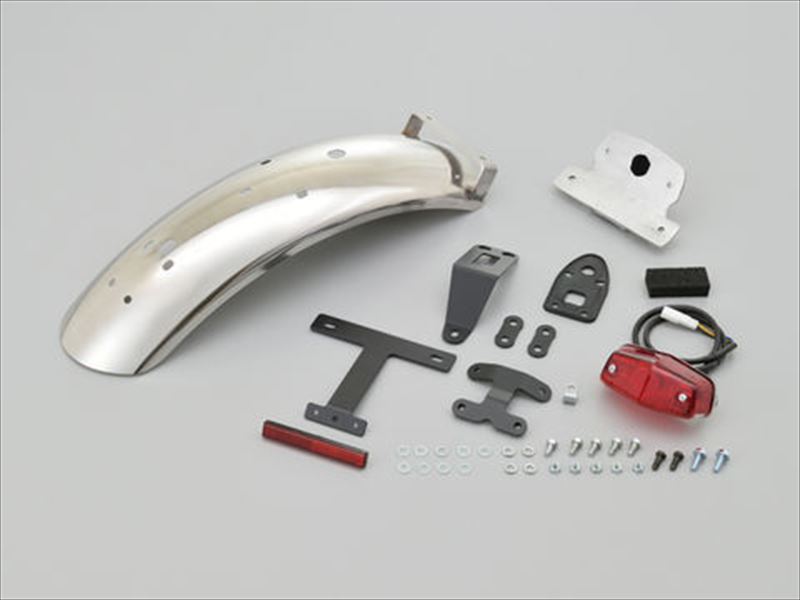 楽天市場】☆ 21800 デイトナ ステンレスショートフェンダー（リア