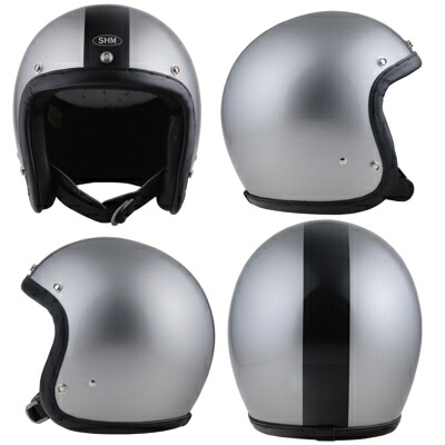 【DIN MARKET】 【4589975581173】SHM HAND STITCH Lot-102 ダークシルバー/ブラック Sサイズ (55~56cm)|GLOBAL MOTO