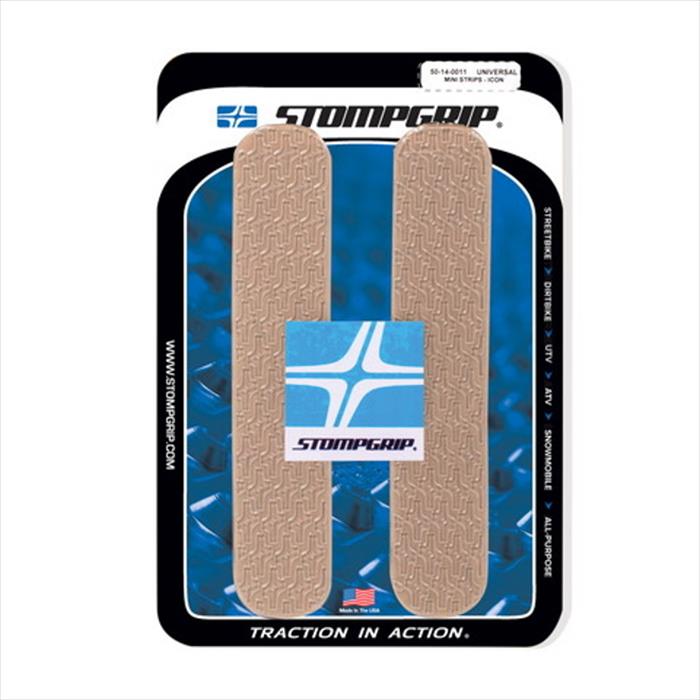 【ストンプグリップ】 【4550255458799】 STOMPGRIP ミニ ストリップ icon クリア ユニバーサル P102-8551