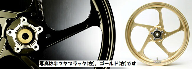 【GALESPEED(ゲイルスピード)】 【4538792827674】 アルミ鍛造ホイール [TYPE-GP1S] リヤ 600-17 半ツヤブラック GSX-S1000/KATANA 28851167