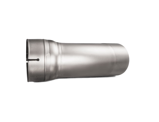 【AKRAPOVIC(アクラポビッチ)】 【4538792909288】 スリップオンマフラー用　オプションヘッダーパイプ チタン　ダウンタイプ L-B12SO10 - 商品メイン画像