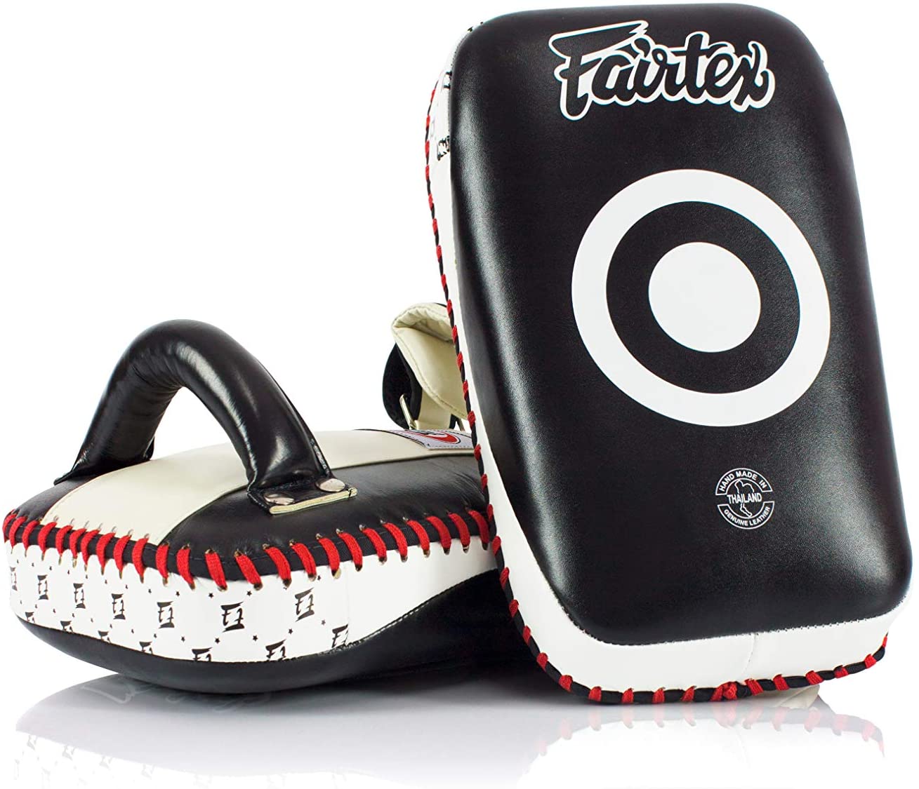 値下げ】 【新品】fairtex キックミット KPLC5 Black/Red ボクシング