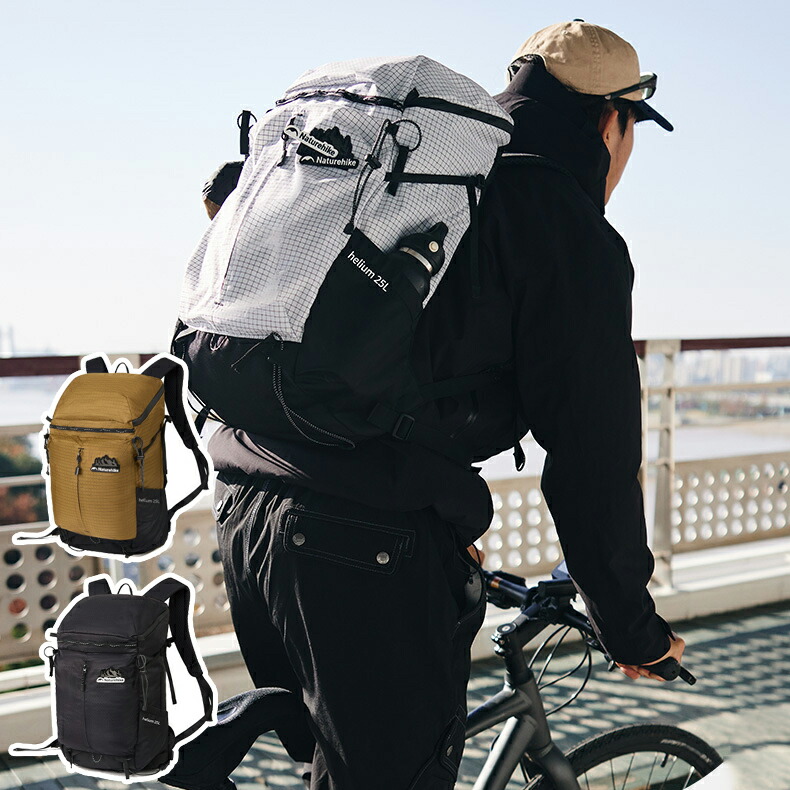 【楽天市場】バックパック 25L キャンプ 登山 メンズ レディース バッグ 鞄 アウトドア スポーツ かばん 防水 サイドポケット 軽量